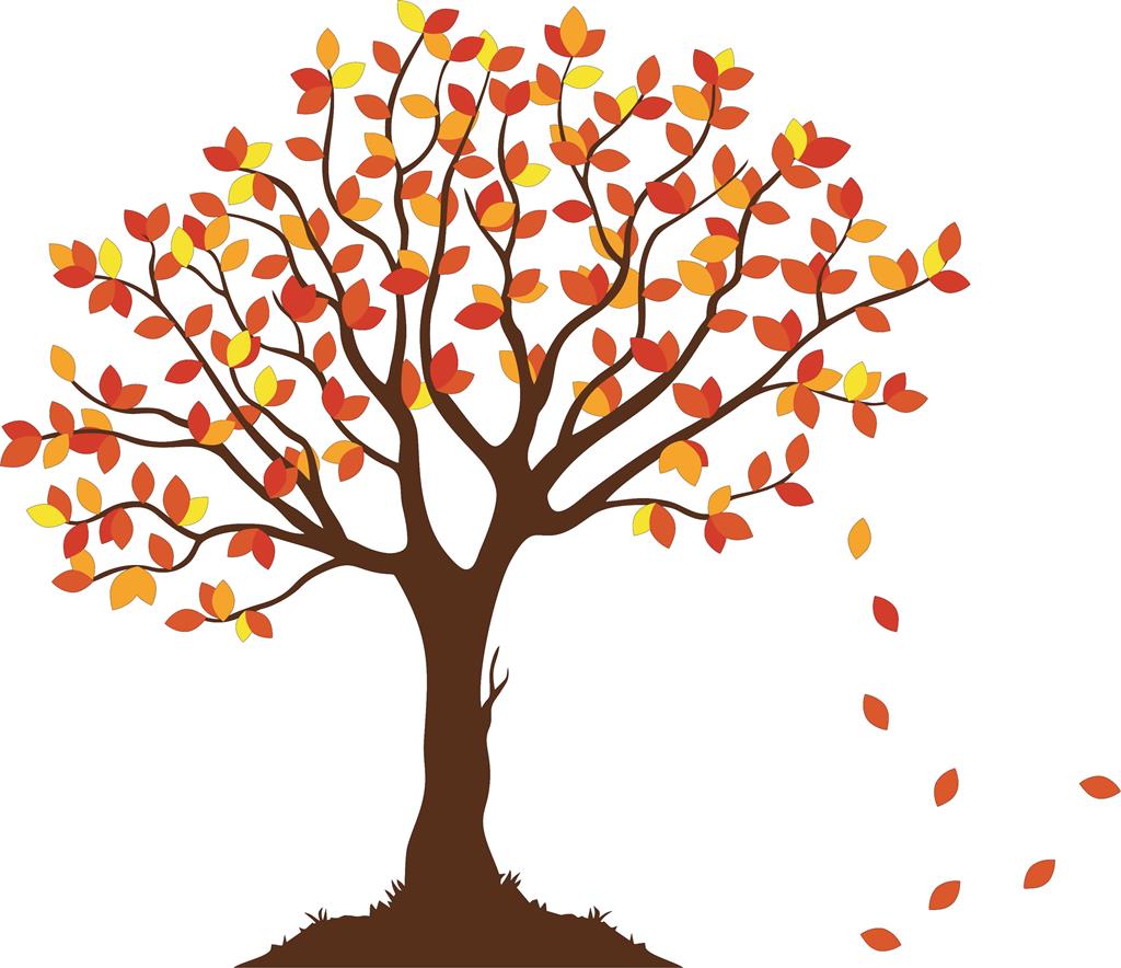 Folienemblem 'Herbstbaum'