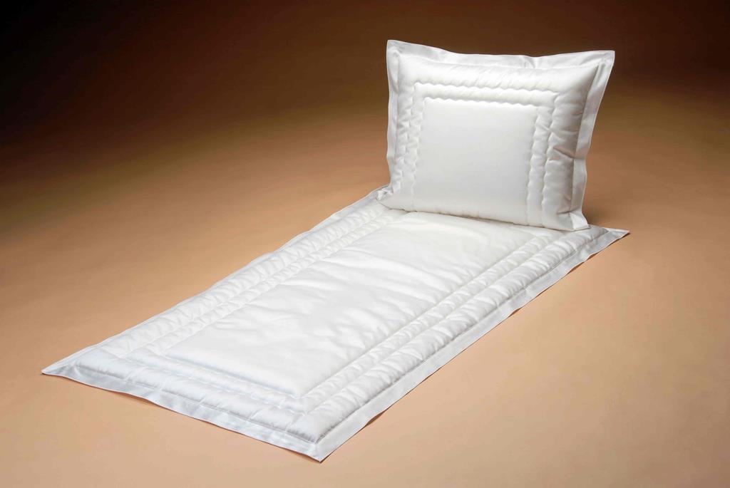 Deckengrt., Drell creme, Stehsaum, 250 g/m²