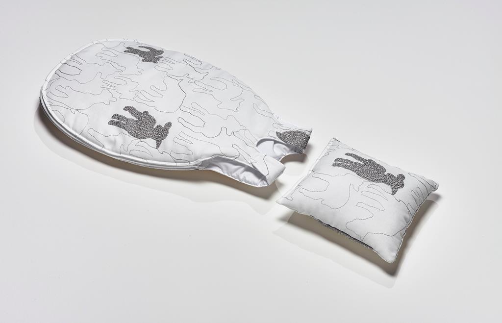 Kinderschlafsack, natur, Lämmchen, 60cm