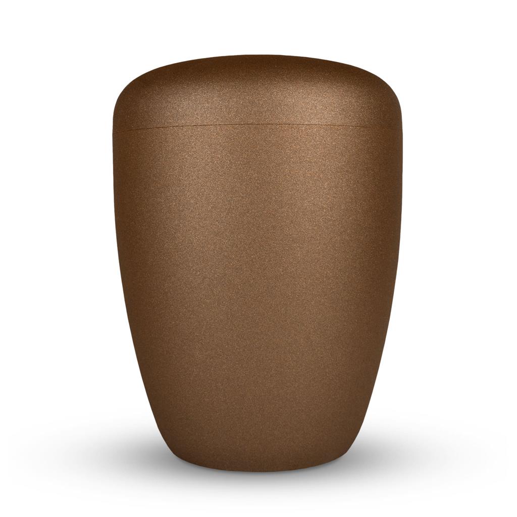 Naturstoffurne, glint-bronze