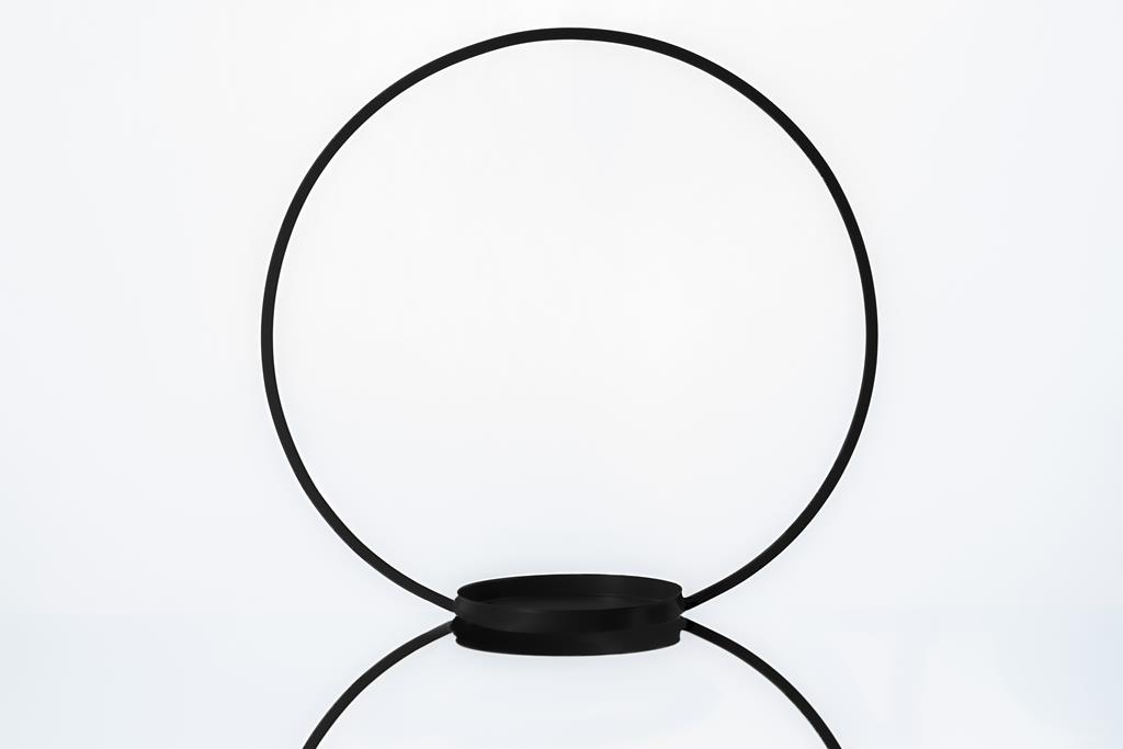 Deko-Ring schwarz, ohne Dekoration