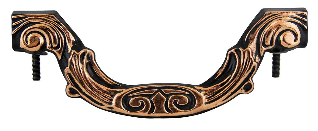 Griffgarnitur mit Zubehör 35K & 53K, Kunststoff, kupfer galv.-geprägt