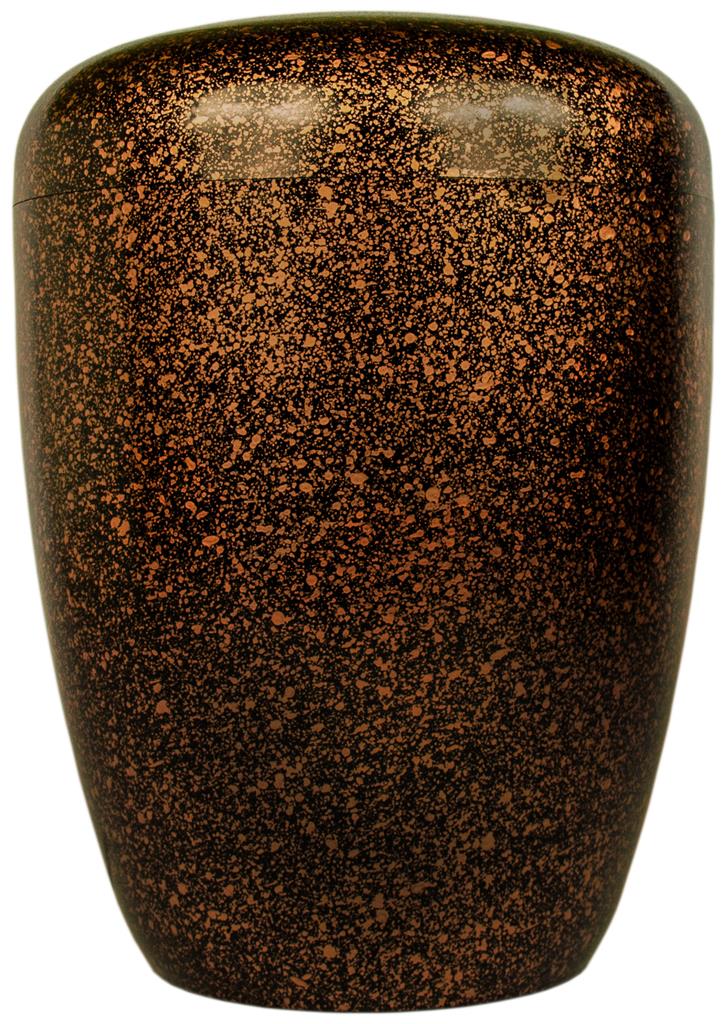 Naturstoffurne, antik-gold