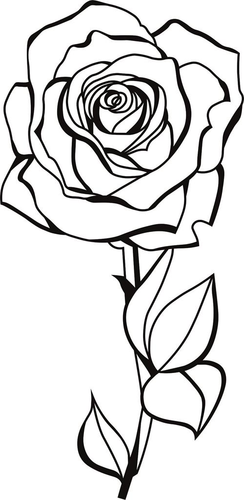 Foliebemblem 'Rose', silber