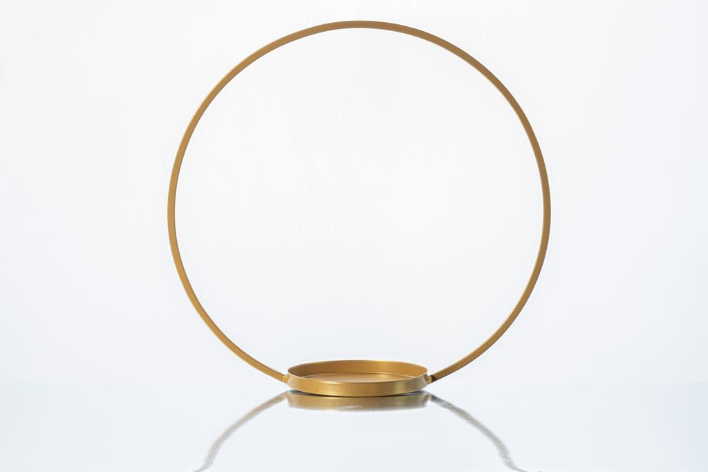 Deko-Ring gold, ohne Dekoration