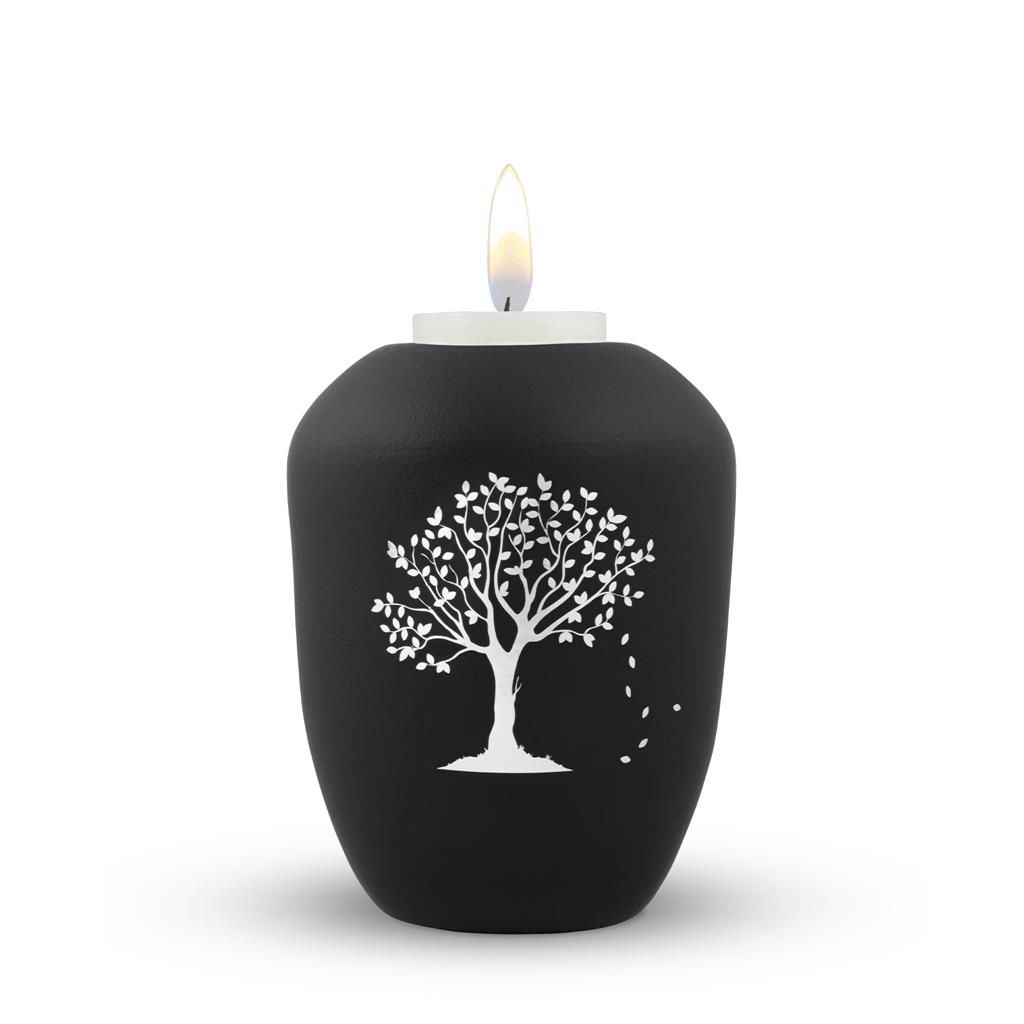 Gedenklicht, stone-grey, "Baum"
