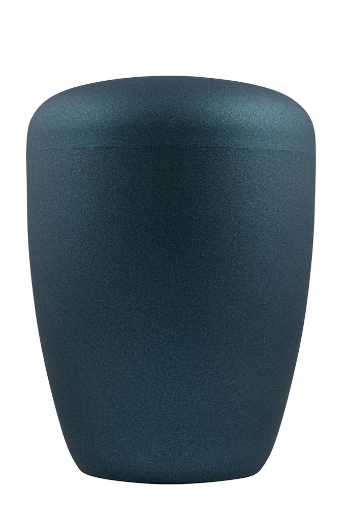 Naturstoffurne, glint-blue