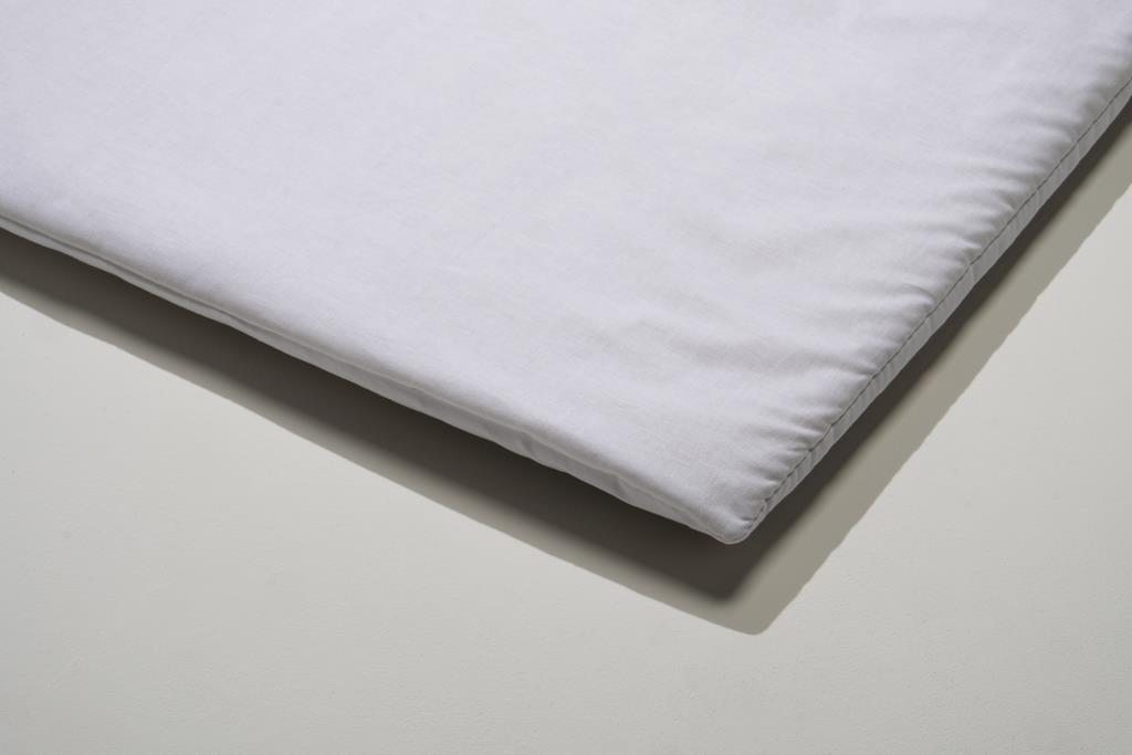 Nature Line - Deckengrt., BW-Linon weiß, 250 g/m² Schurwolle