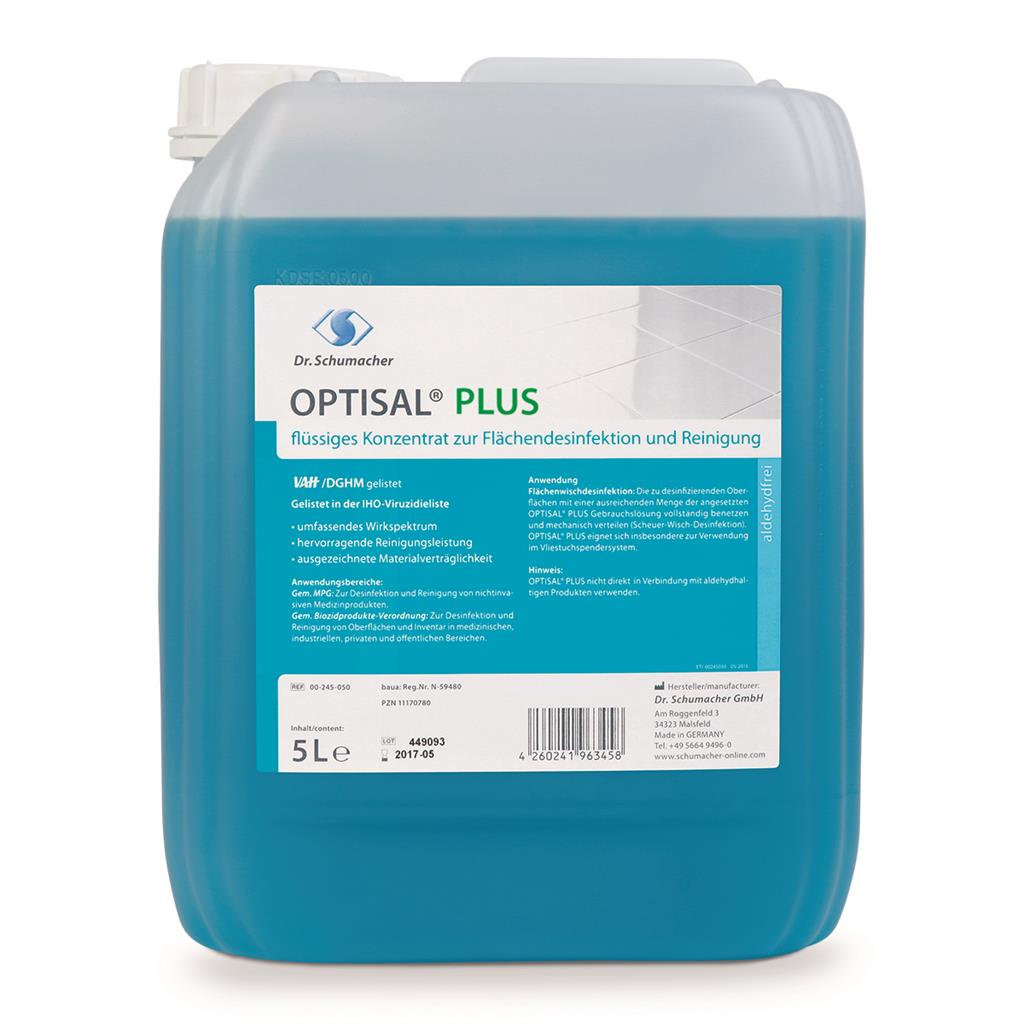 Optisal Plus, Flächendesinfektion, 5 Liter-Kanister