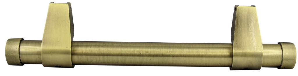 Finartgarnitur mit Zubehör 580, Stangenbeschlag, Halter: altmessing-galv