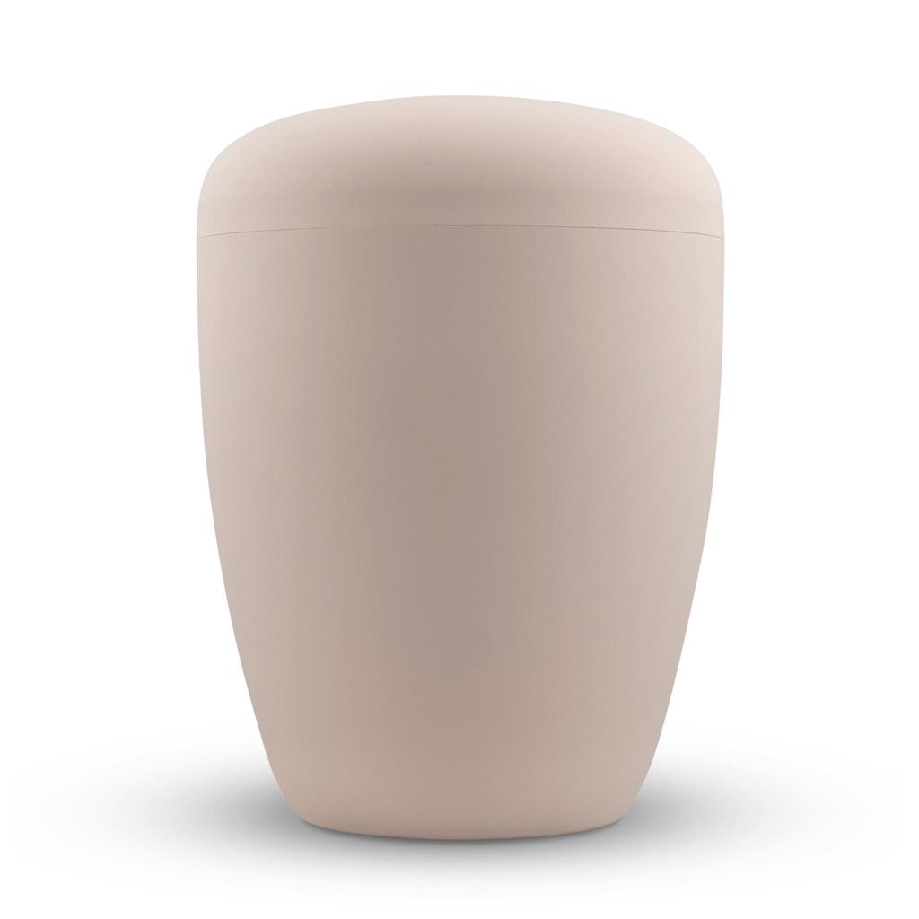 Naturstoffurne, rosé-matt
