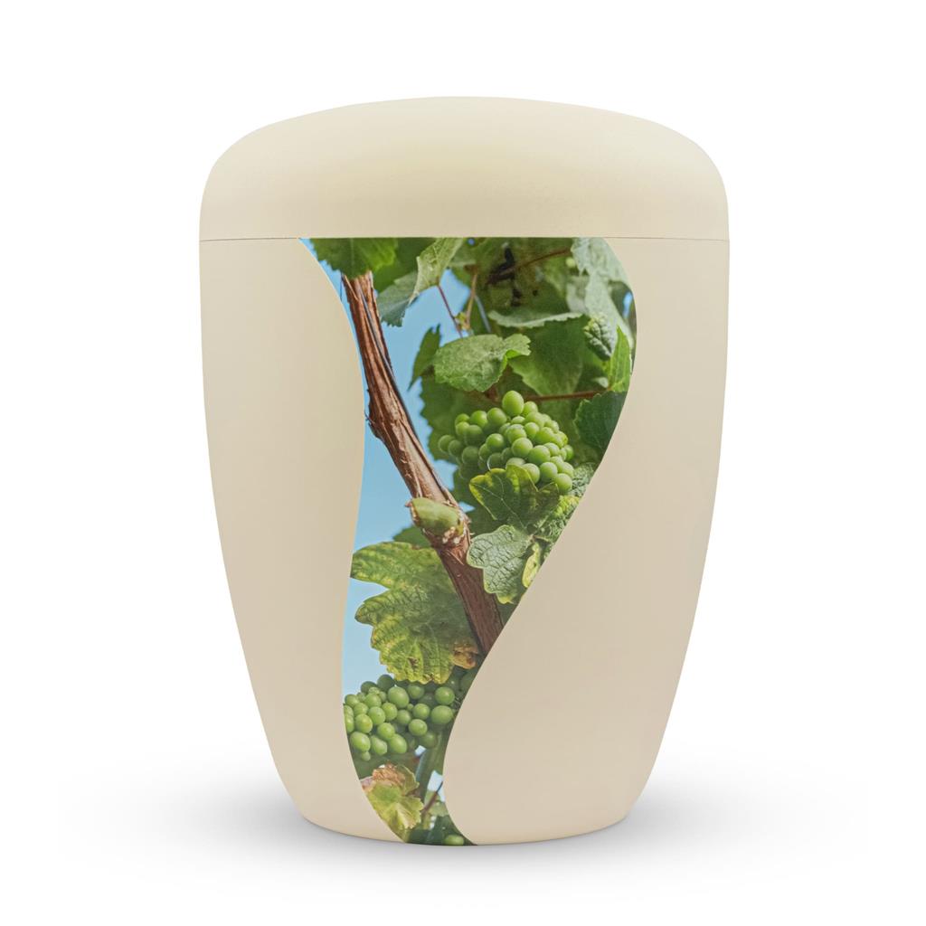 Naturstoffurne, seashell, 'Weinrebe'