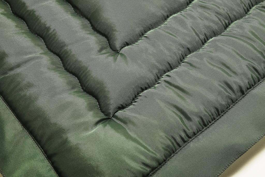 Deckengrt., Taft grün, Stehsaum, 250 g/m²