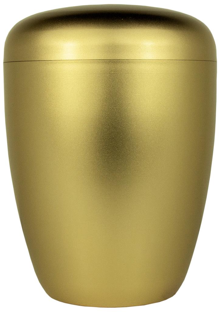 Naturstoffurne, gold