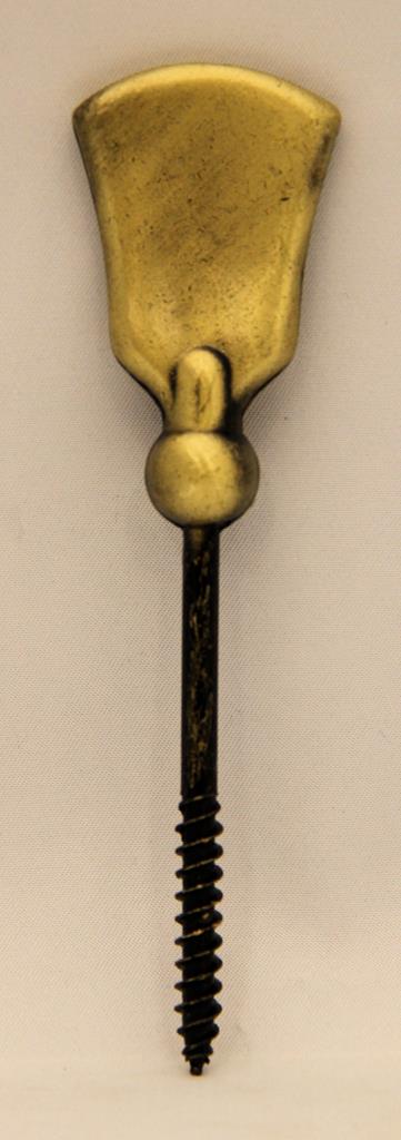 Sargschraube 41G Feinzinkguss, altmessing-galv.