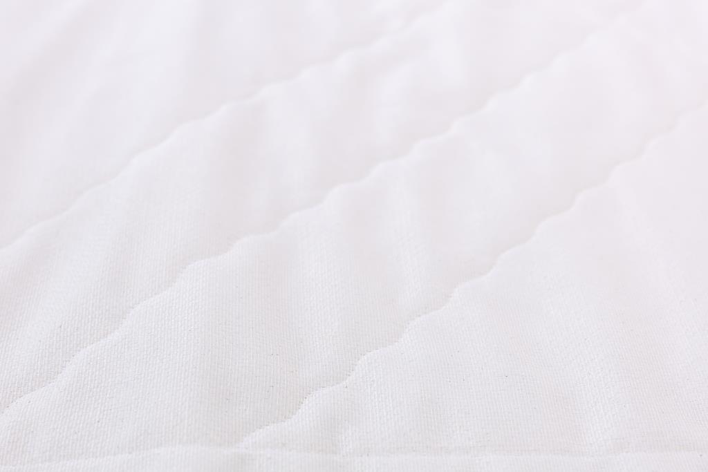 Deckengrt., BW-Gewebe creme, Stehsaum, 200 g/m²