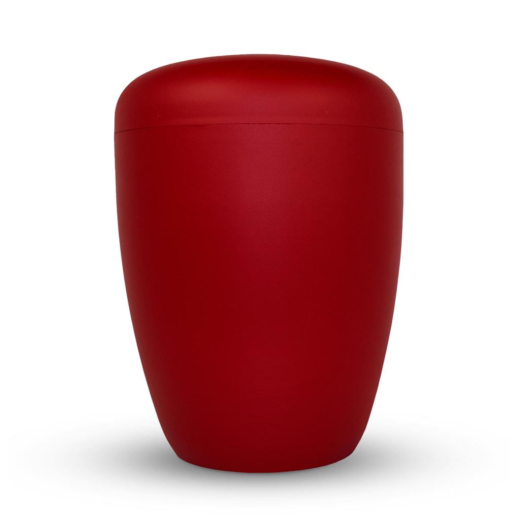 Naturstoffurne, lava-red