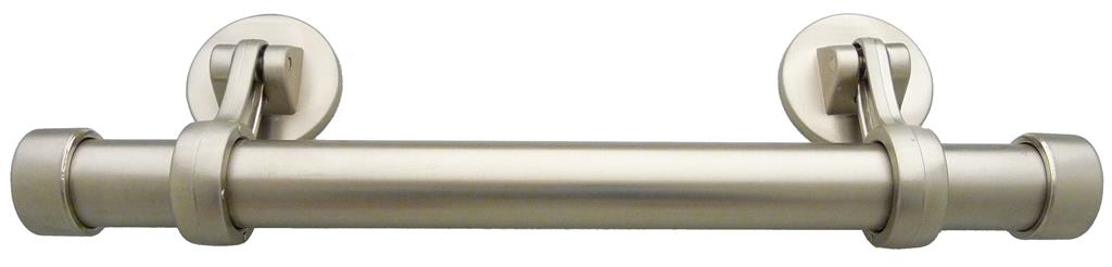 Finartgarnitur mit Zubehör 580, Stangenbeschlag, Halter: edelstahl-galv.