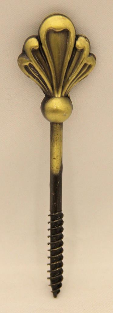 Sargschraube 60G Feinzinkguss, altmessing-galv.