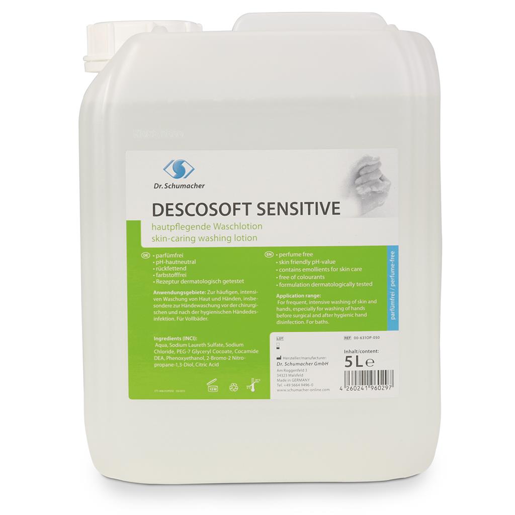 Descosoft Sensitive, Handwasch lotion, 5l-Kanister